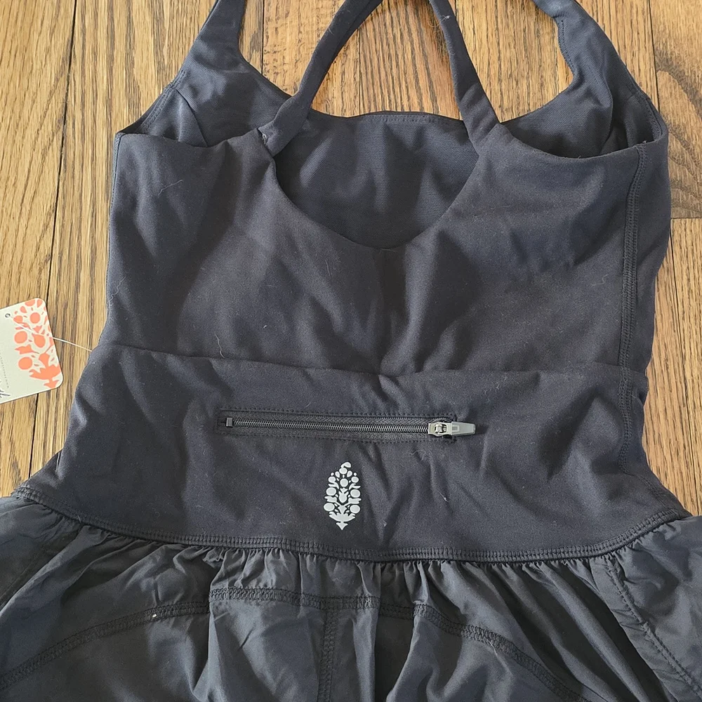 FP Movement by Free People Black Romper Athletic Shorts XS